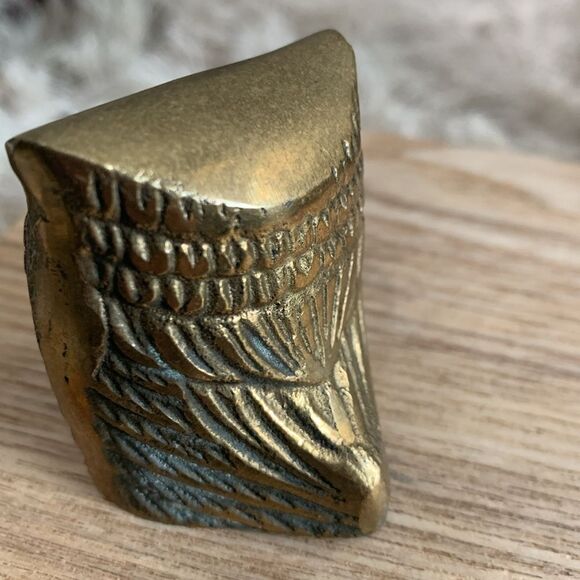 Vintage MCM Style Set Of 3 Brass Owls Figures Made In Korea - Picture 14 of 17